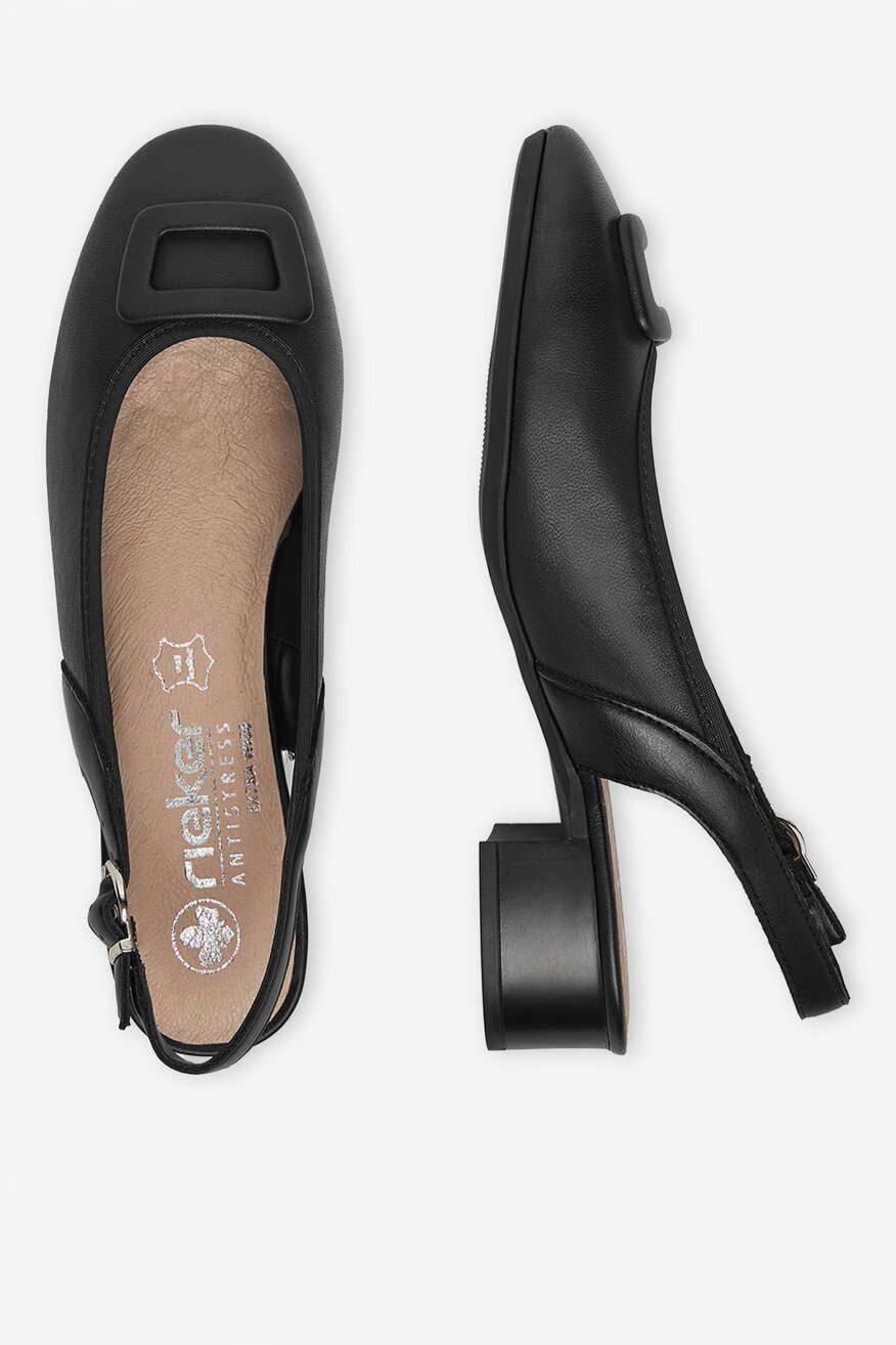 
                Елегантни обувки Rieker ЧЕРЕН - 5906751833322