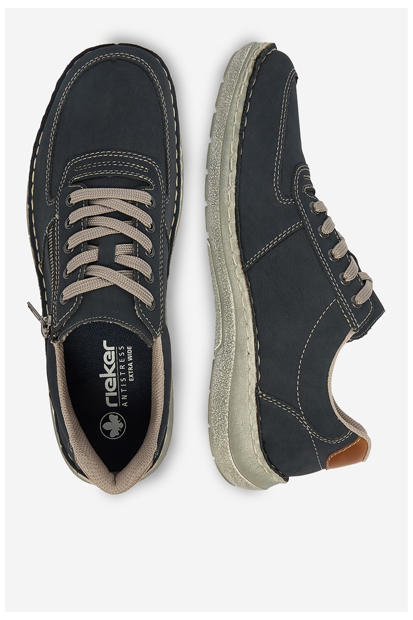 Półbuty Rieker CEO-03030-14 Granatowy