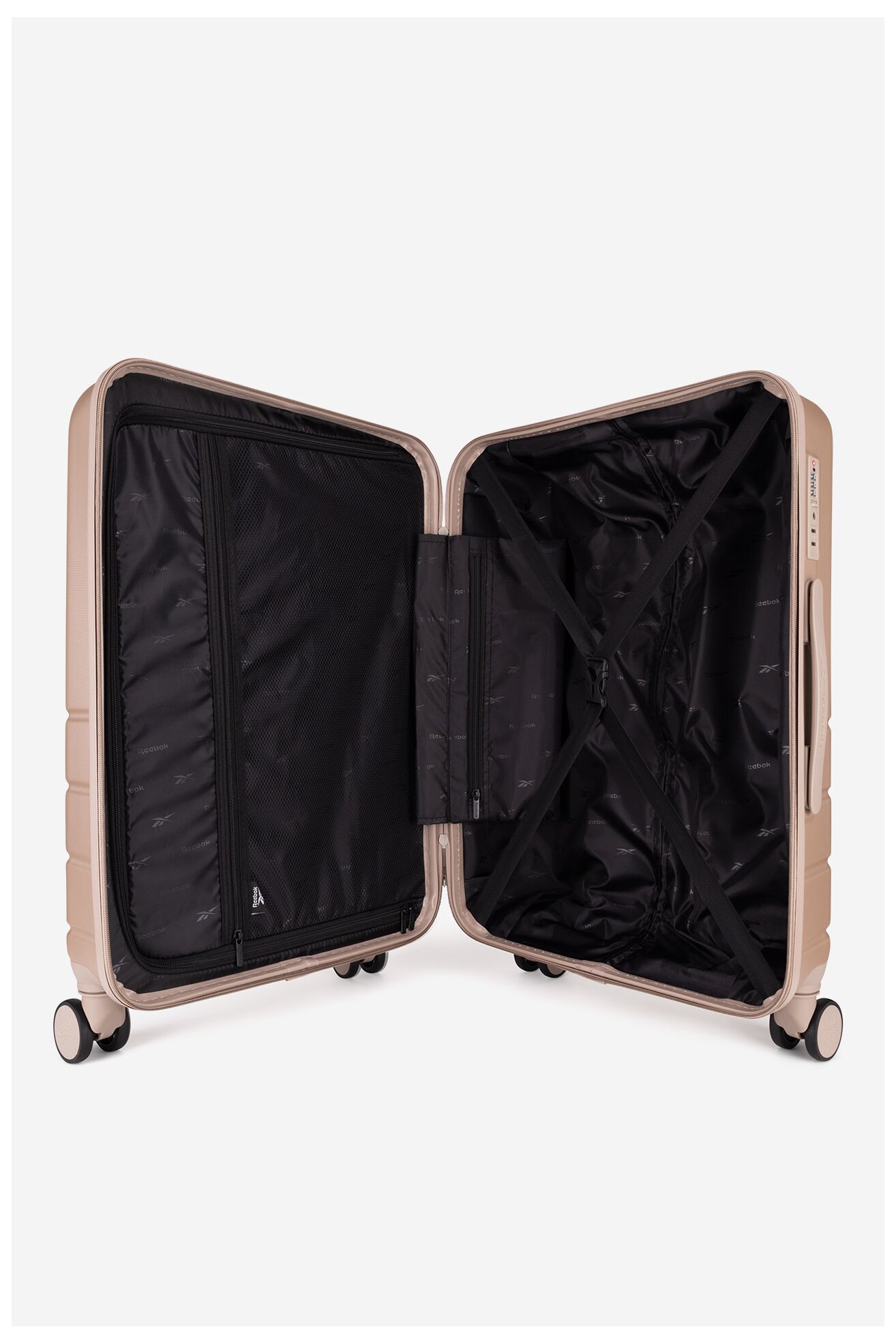 Walizka Reebok RBK-WAL-001-07-CCC-M Beżowy