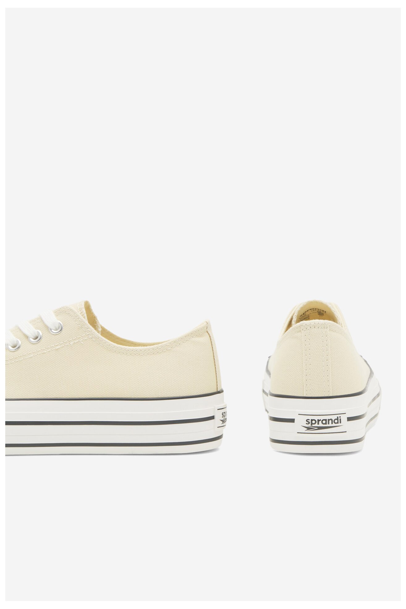 Plátěná obuv Sprandi LEA-RA003 BÉŽOVÁ