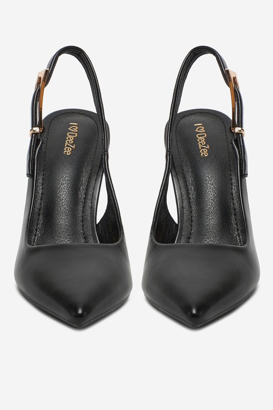 
                Pantofi cu toc DeeZee NEGRU - 5906751154731