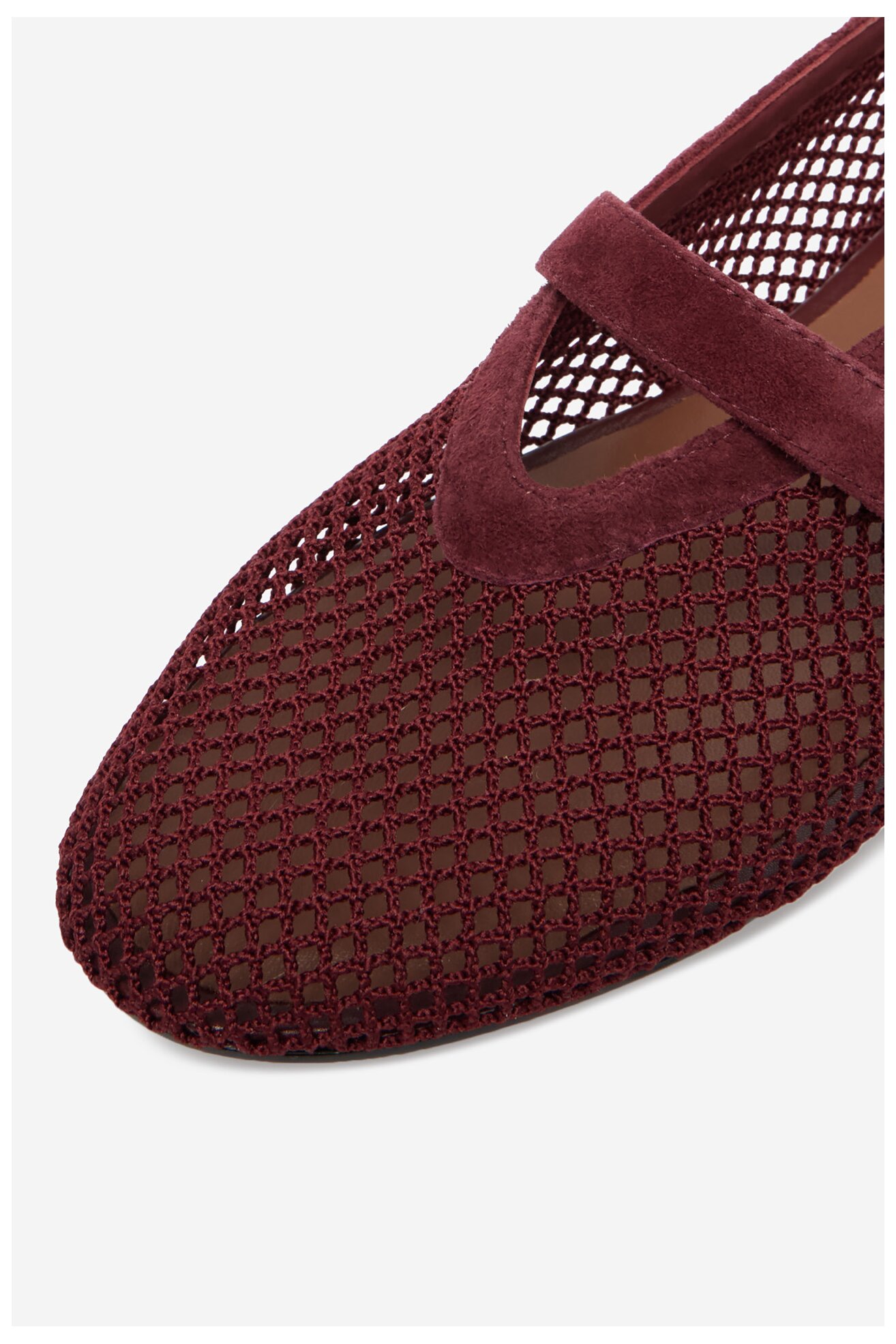 Балетки Badura MIMOSA-SLT-24067P-52 БОРДОВИЙ
