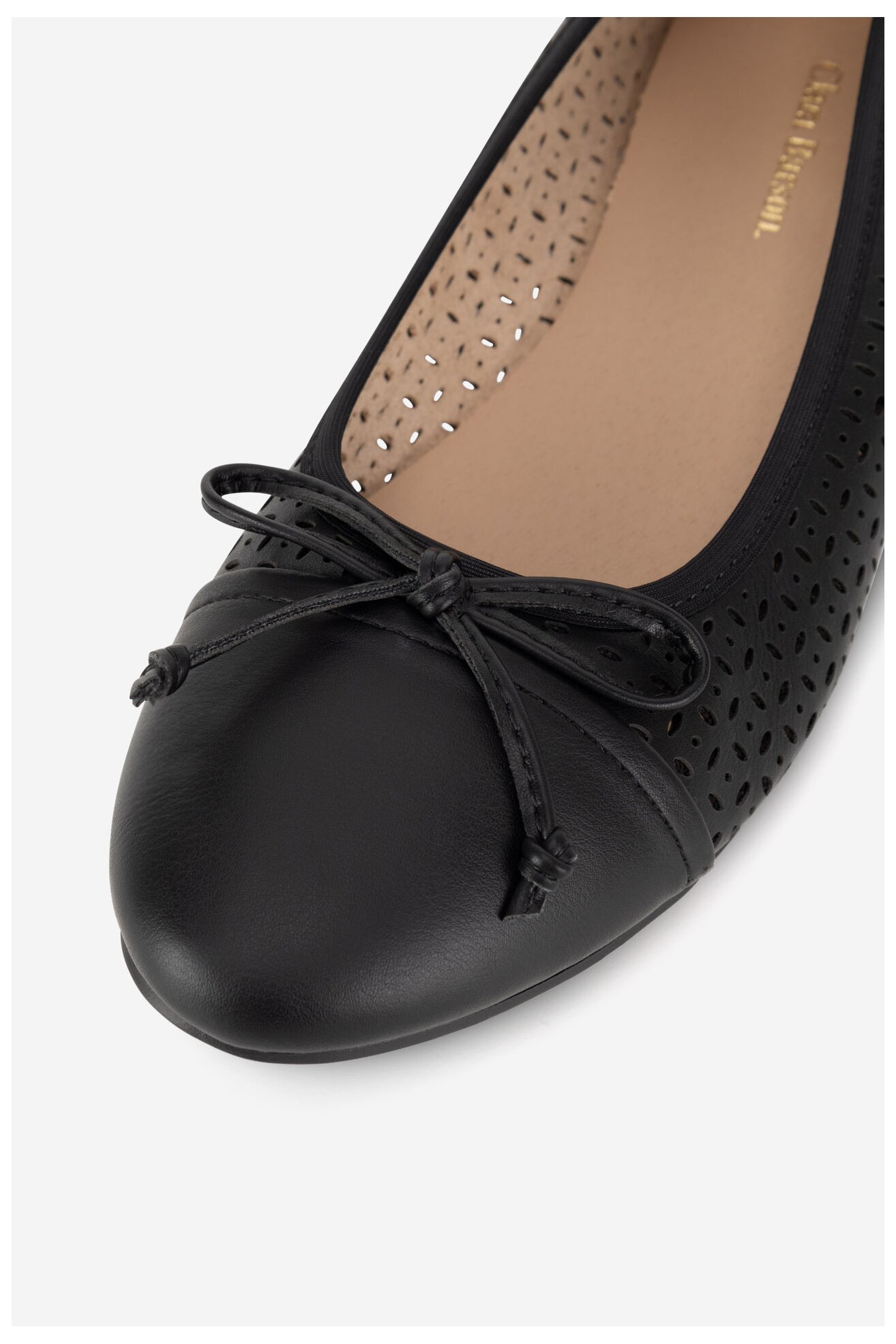 Baleríny Clara Barson WS2055-15 ČERNÁ