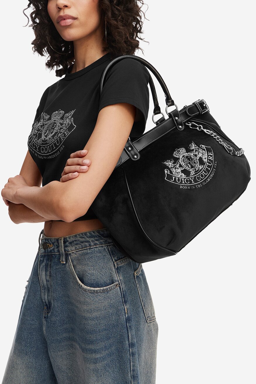 
                Сумка З Ремінцем Juicy Couture ЧОРНИЙ - 5907964141587