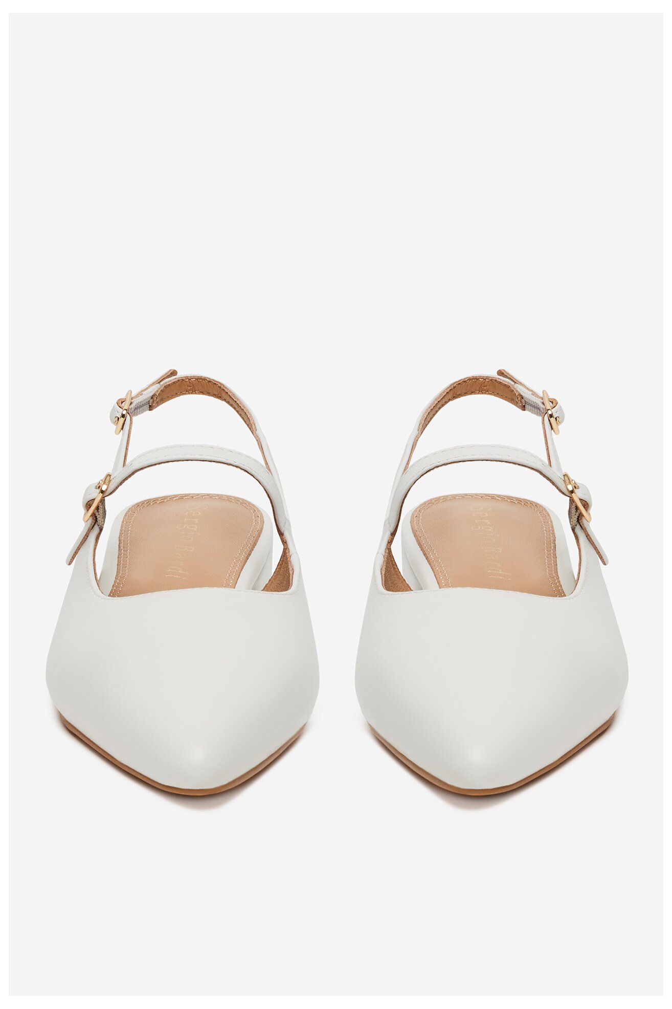 Czółenka Sergio Bardi WYL4078-1Z-SB Biały