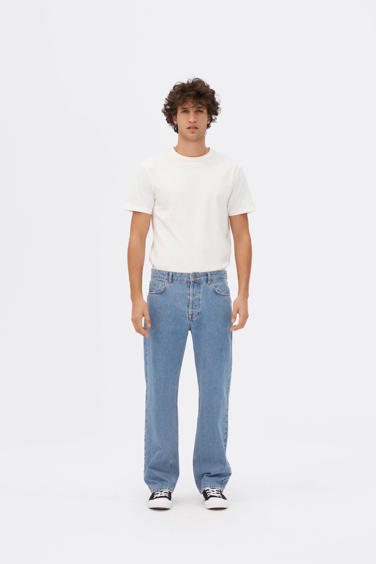 Spodnie jeansowe Americanos AM22SJU001 Niebieski