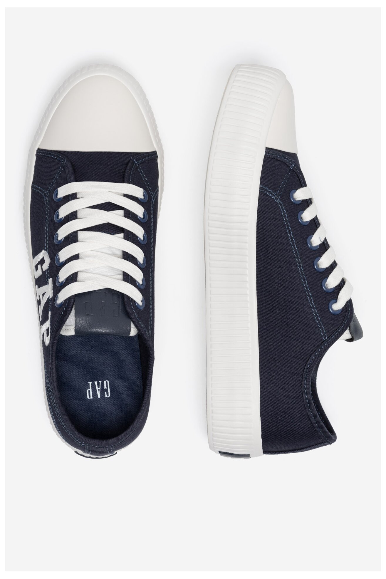 Vászoncipő GAP JACKSON GAI001F5TWEBWHGP SÖTÉTKÉK