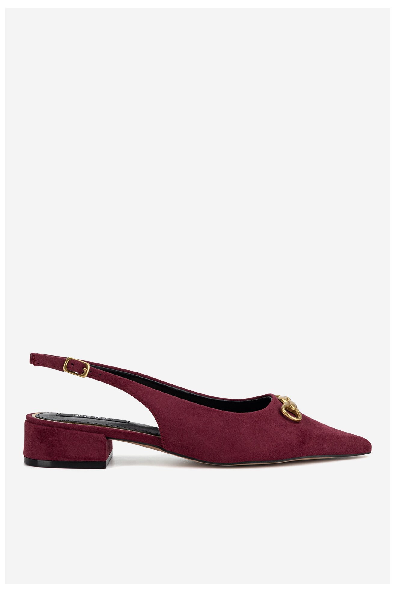 Baleriny NINE WEST WFA2991-1 Bordowy