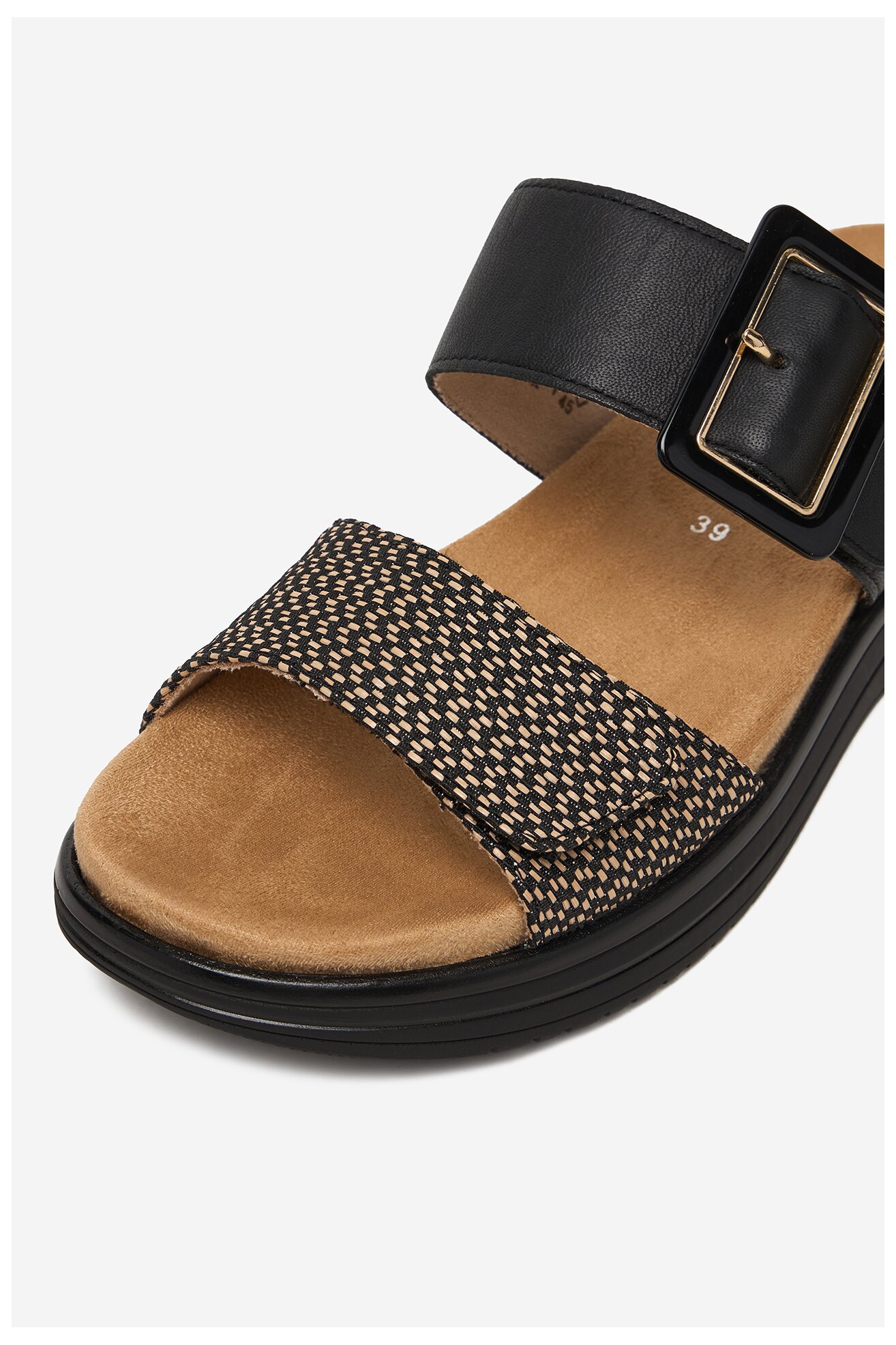 Klapki Remonte CEO-D1J61-03 Czarny