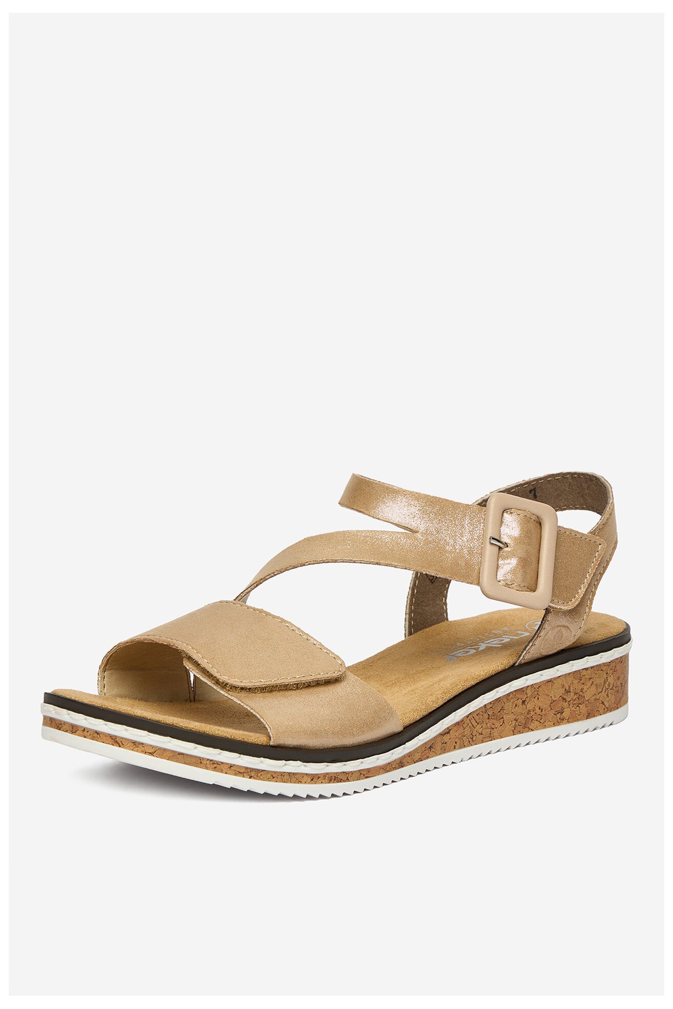 Sandały Rieker CEO-V3660-61 Złoty