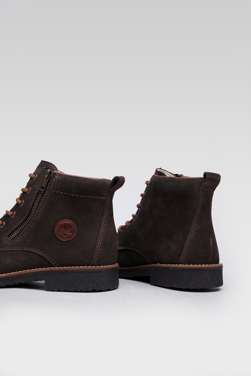 Rieker - Trzewiki zamszowe - 5903698962689