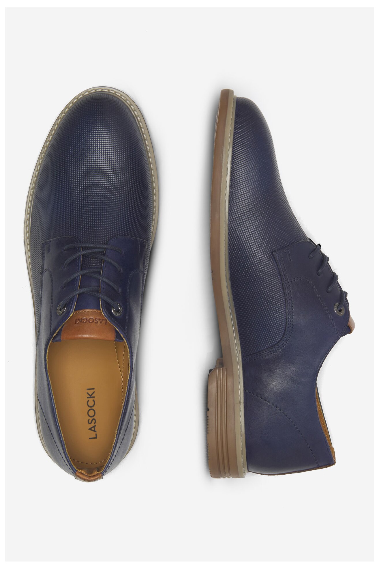 Półbuty Lasocki CRORE-01 MI24 Granatowy