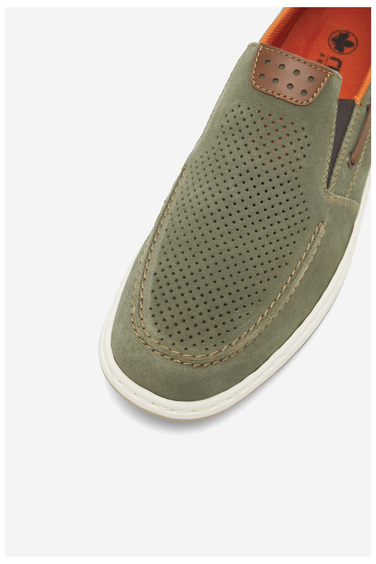 Половинки обувки Rieker 18266-54 ЗЕЛЕН