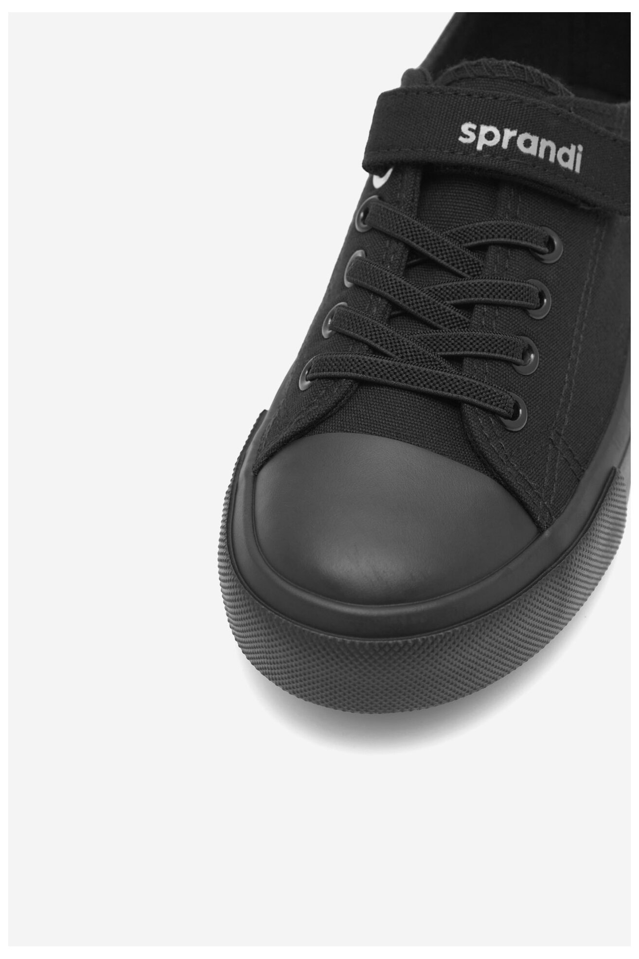 Vászoncipő Sprandi CP-LEA-RA002 FEKETE