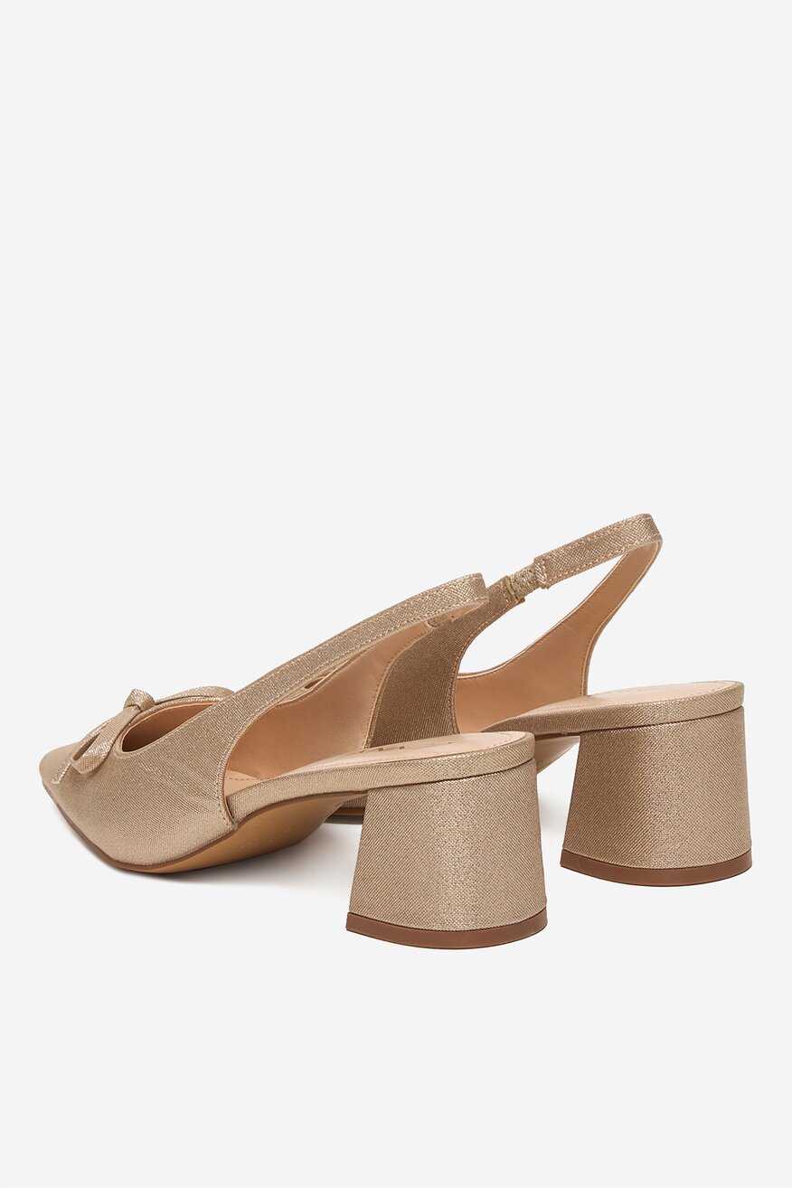 
                        Czółenka Jenny CEO-CD24042-3 Złoty - 5906751632918