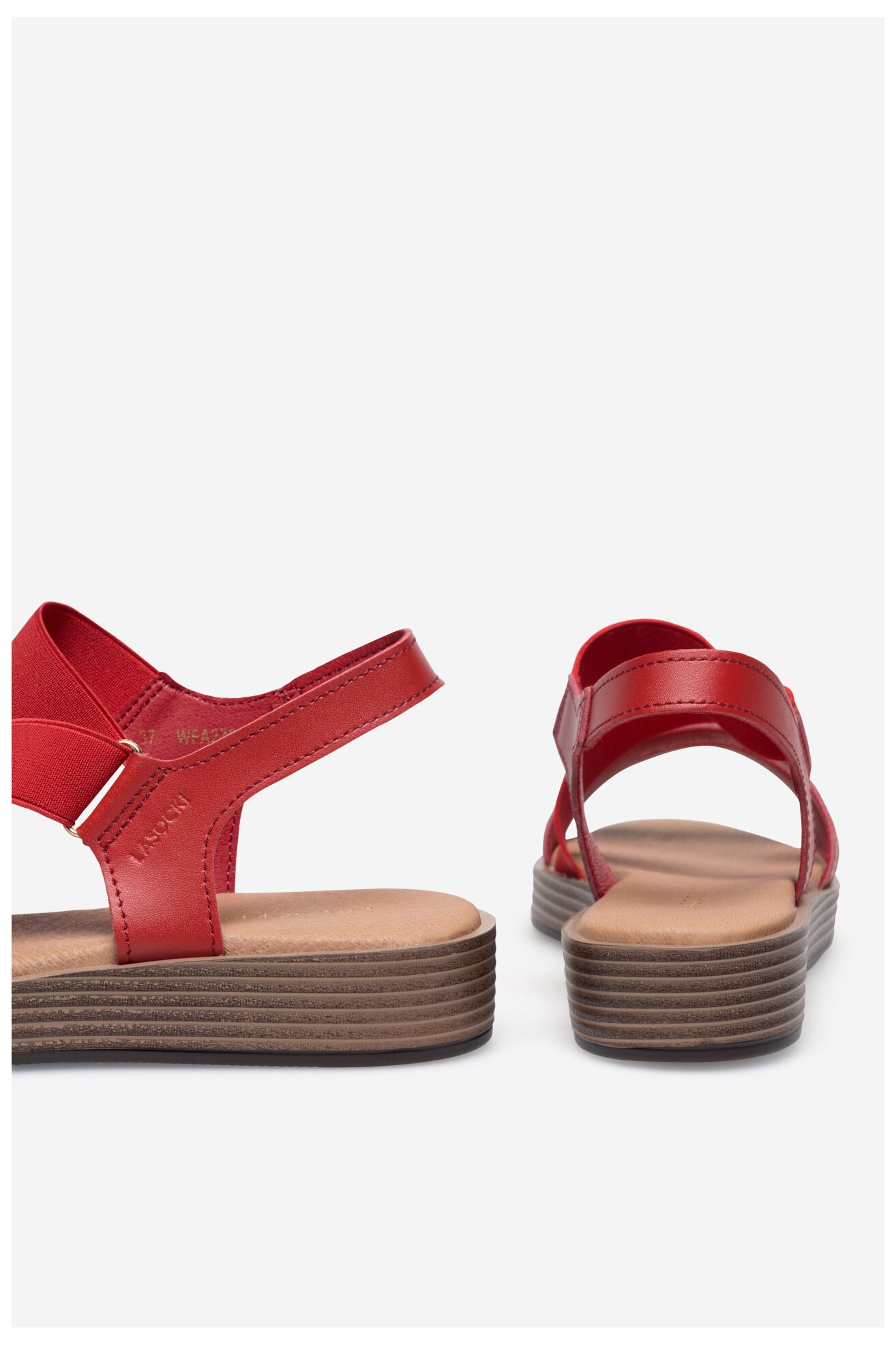 Sandały Lasocki WFA2720-4Z Czerwony