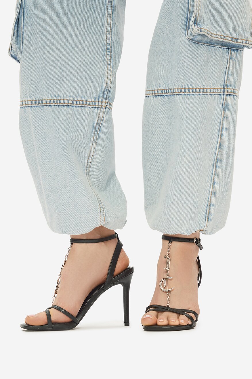 Sandály Juicy Couture ČERNÁ - 5906751133798