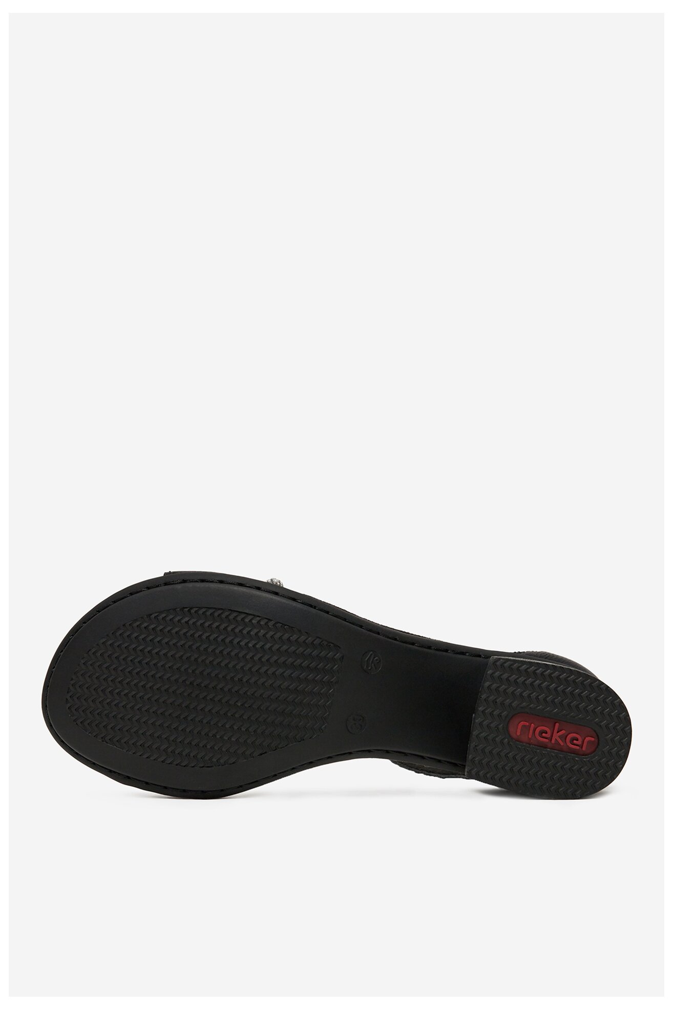 Sandały Rieker 64654-00 Czarny