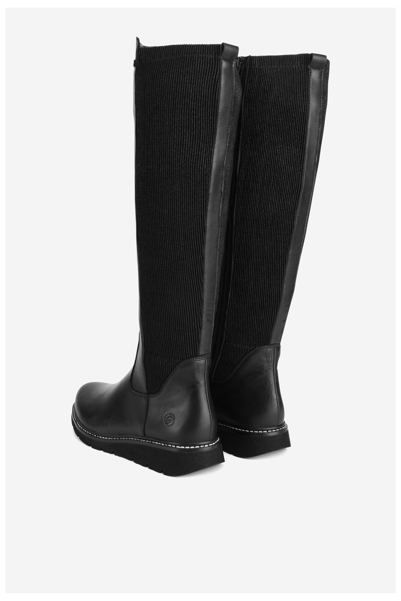 Kozaki Remonte D3975-01 Czarny