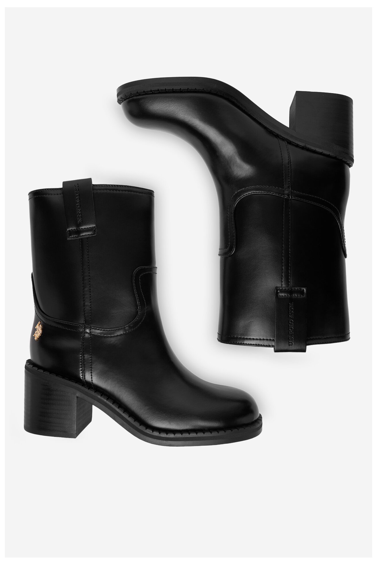 Botki U.S. POLO ASSN. EO-KATIA001W/EY1 Czarny