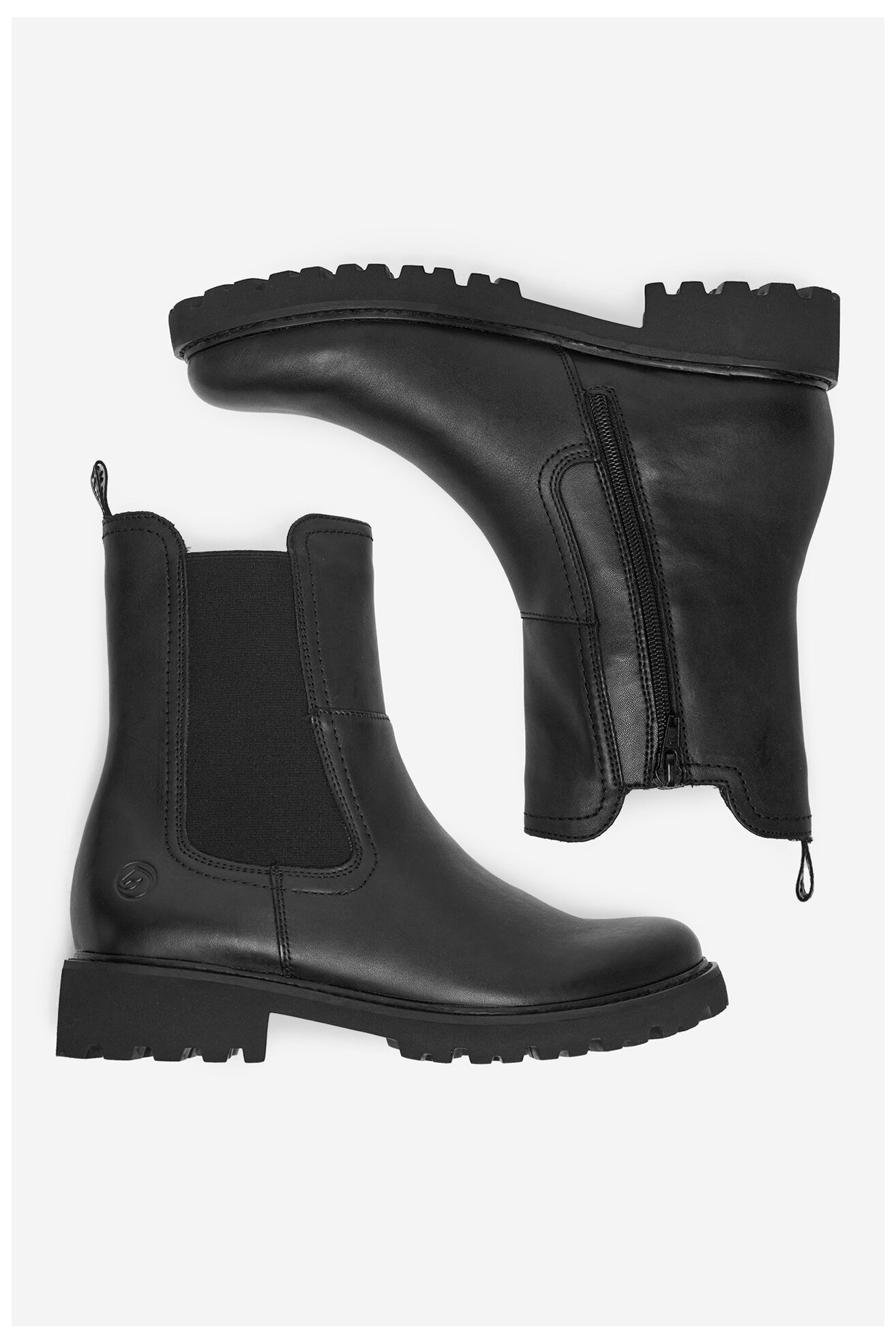 Ghete Remonte D8694-00 NEGRU