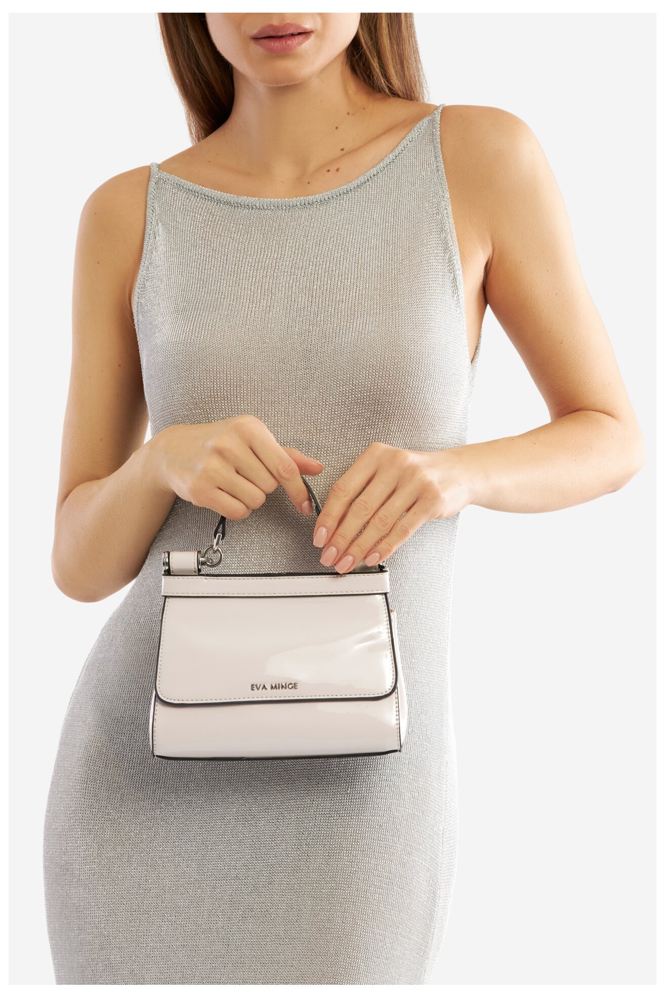 Kézitáska EVA MINGE ACACJA-CS0377-P FEHÉR