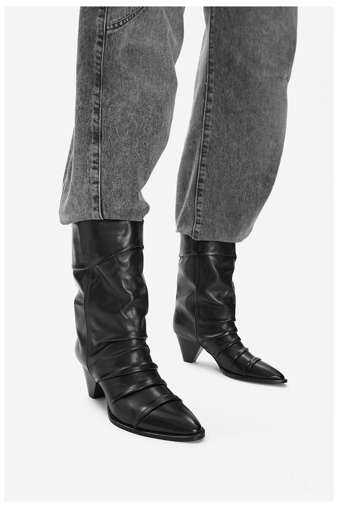 Ботильйони Badura EO-APRIL-25FW218-1 ЧОРНИЙ