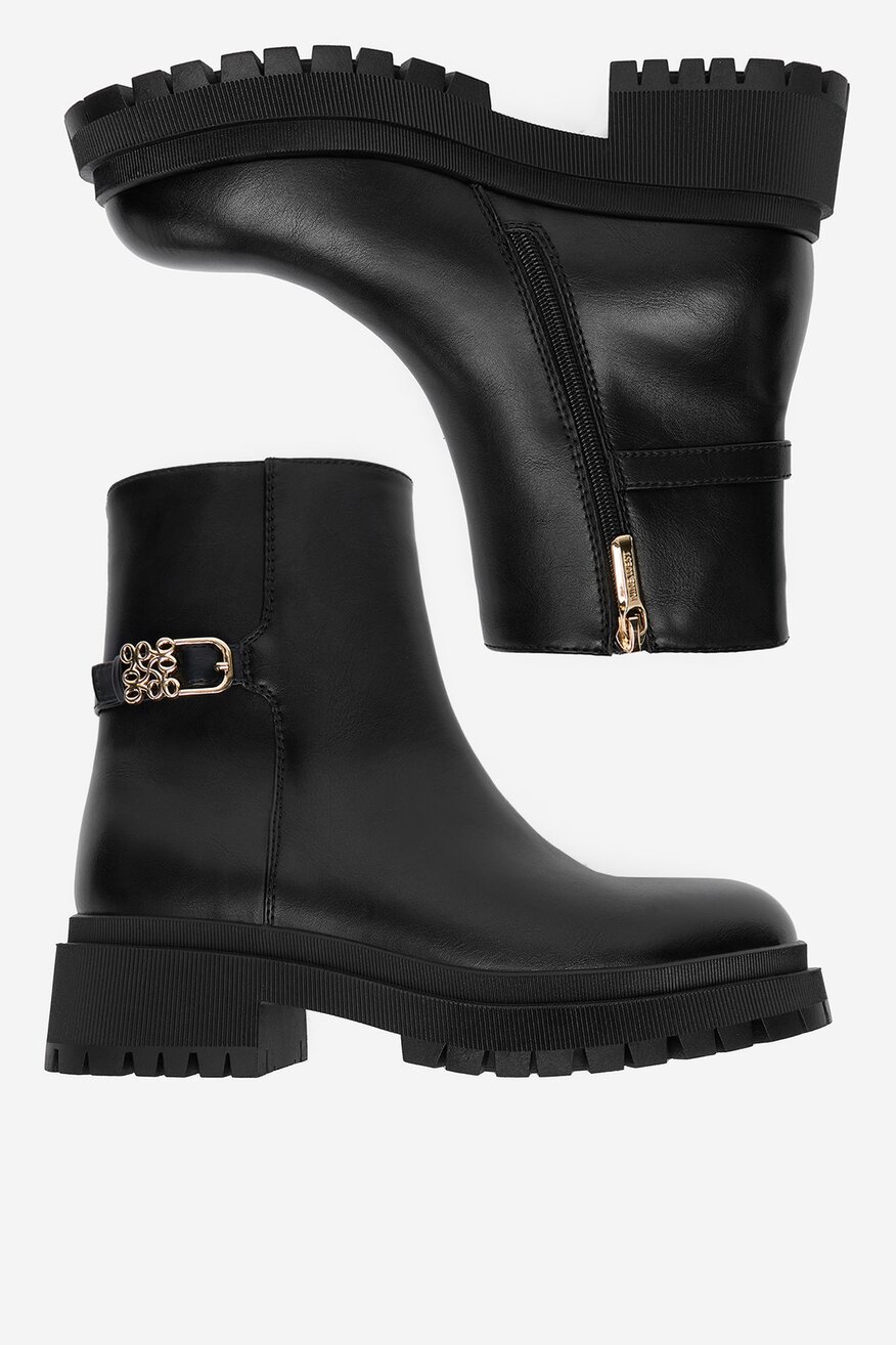 Botki NINE WEST CEO-LAYLA-01 Czarny - 5906751359235