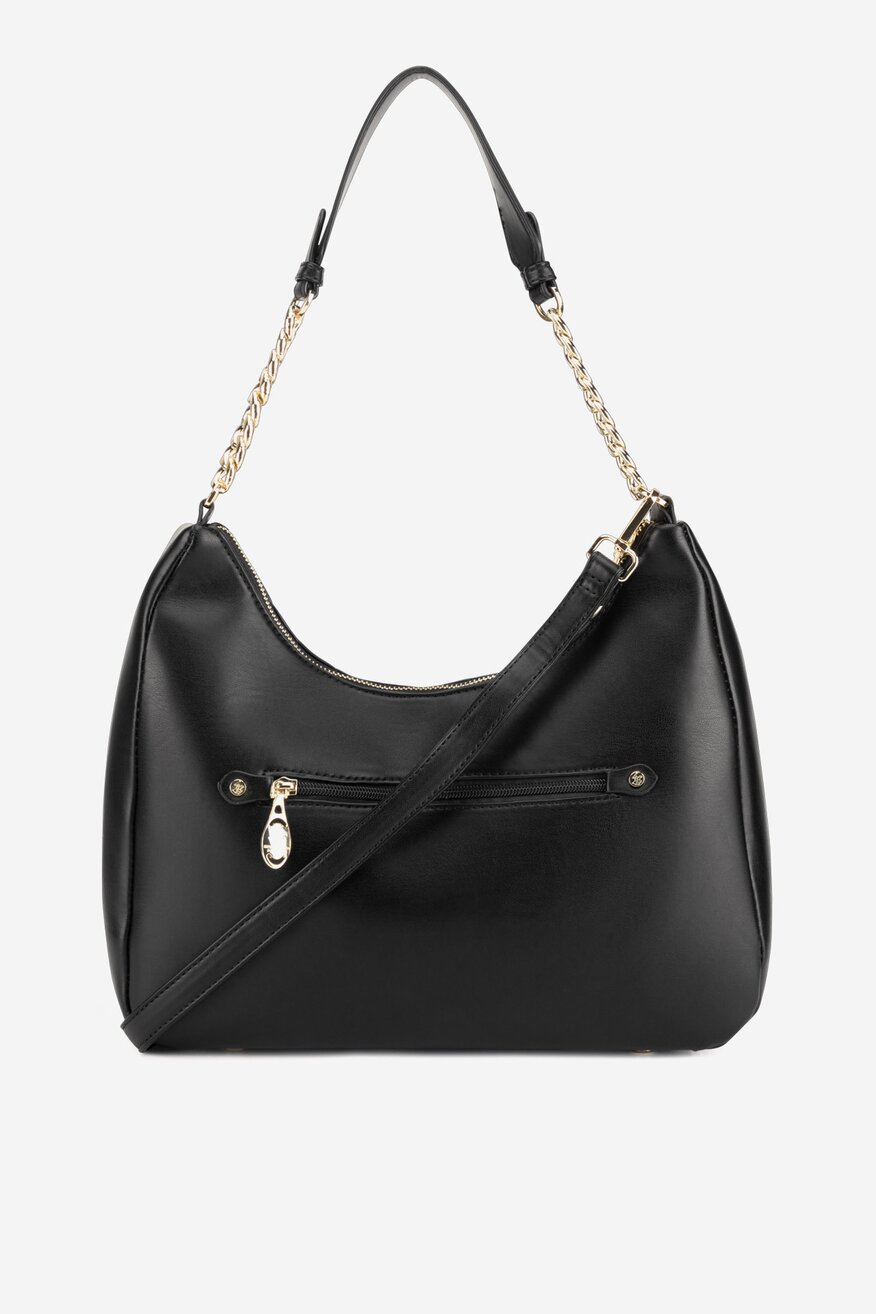 
                Дамска чанта Beverly Hills Polo Club ЧЕРЕН - 5905588941545