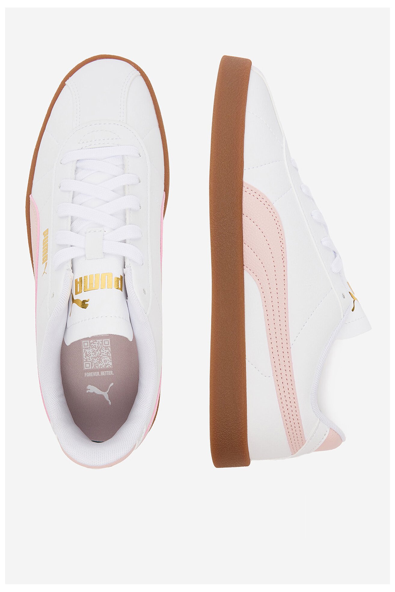 Încălțăminte sport Puma CLUB II SL JR 40358204 ALB