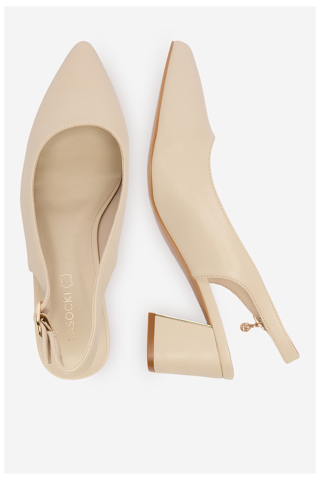 Туфлі-Човники Lasocki CEO-HMS3022-3 БЕЖЕВИЙ