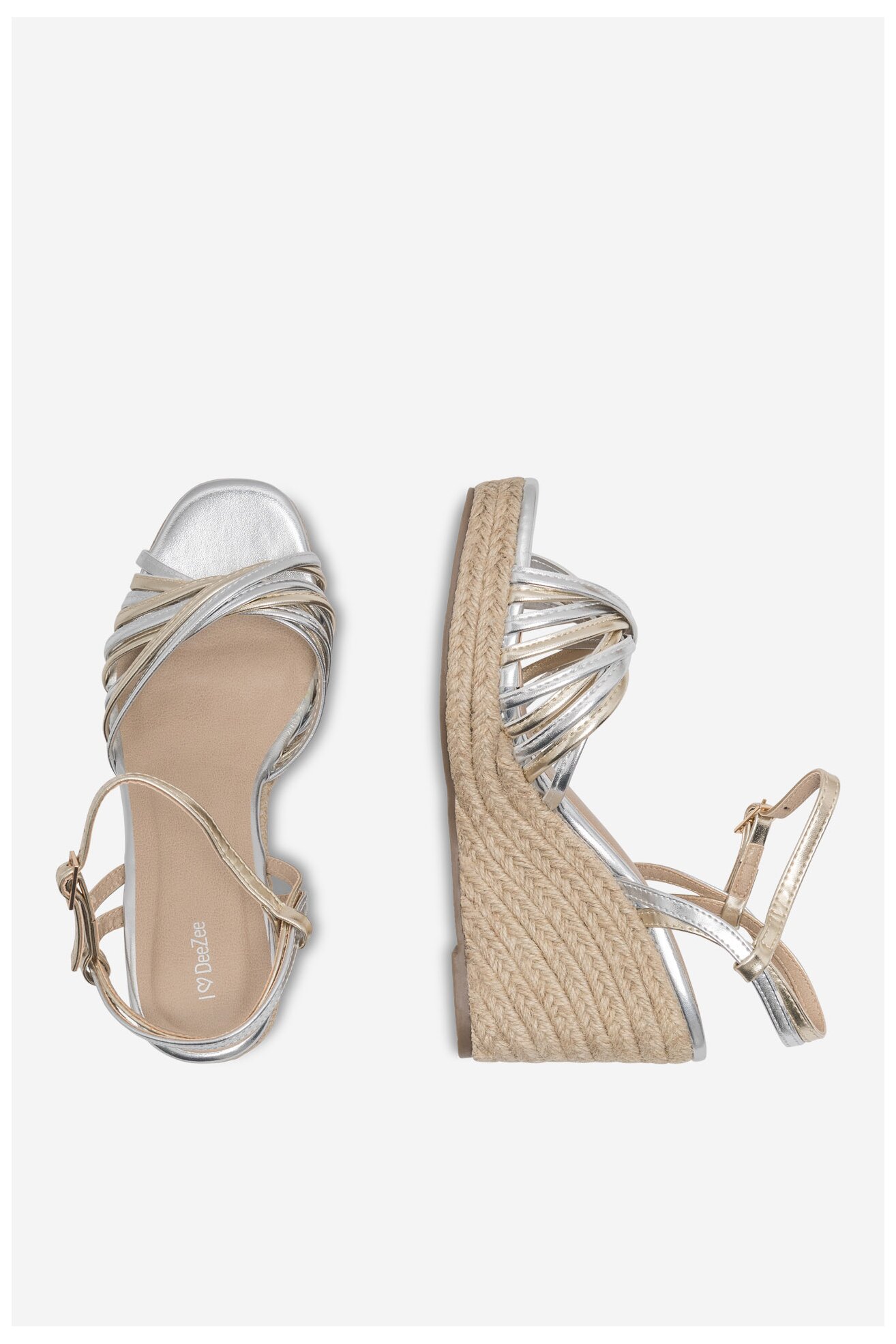 Sandale DeeZee WYL2610-01 ARGINTIU