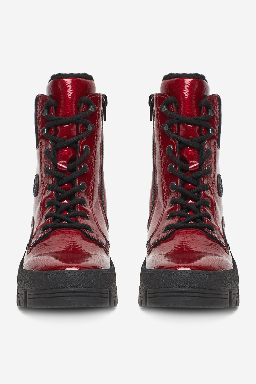 Bocanci Rieker ROŞU - 2230085549905