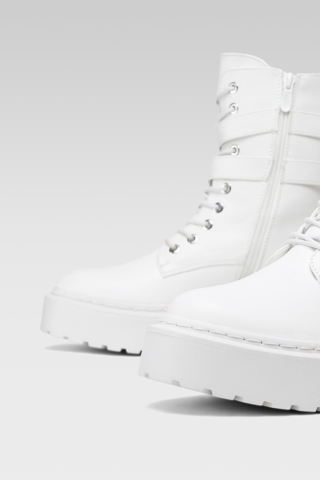 Trzewiki DeeZee WS5656-01 Biały