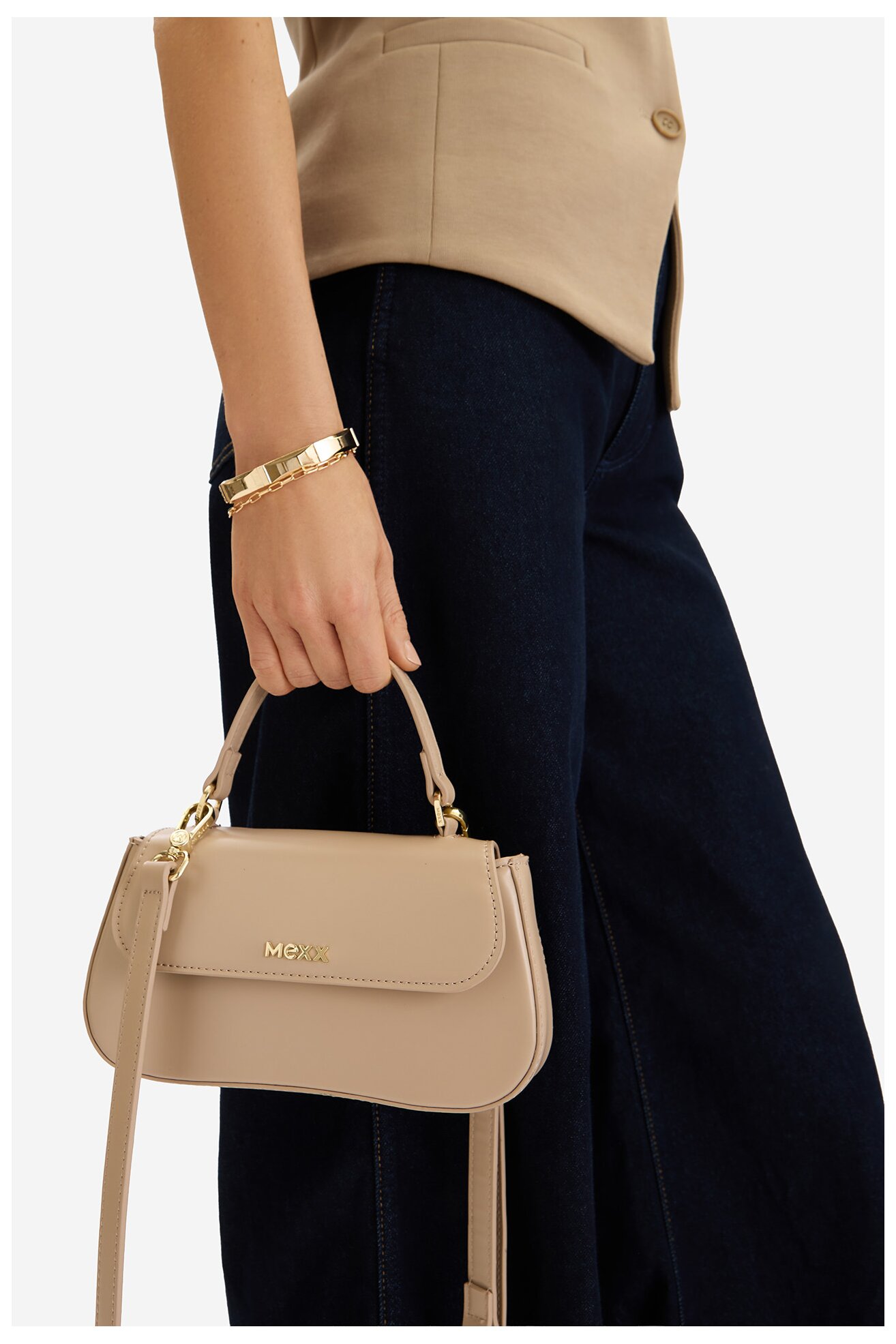Сумка З Ремінцем Mexx CEO-MEXX-K-001-09 БЕЖЕВИЙ