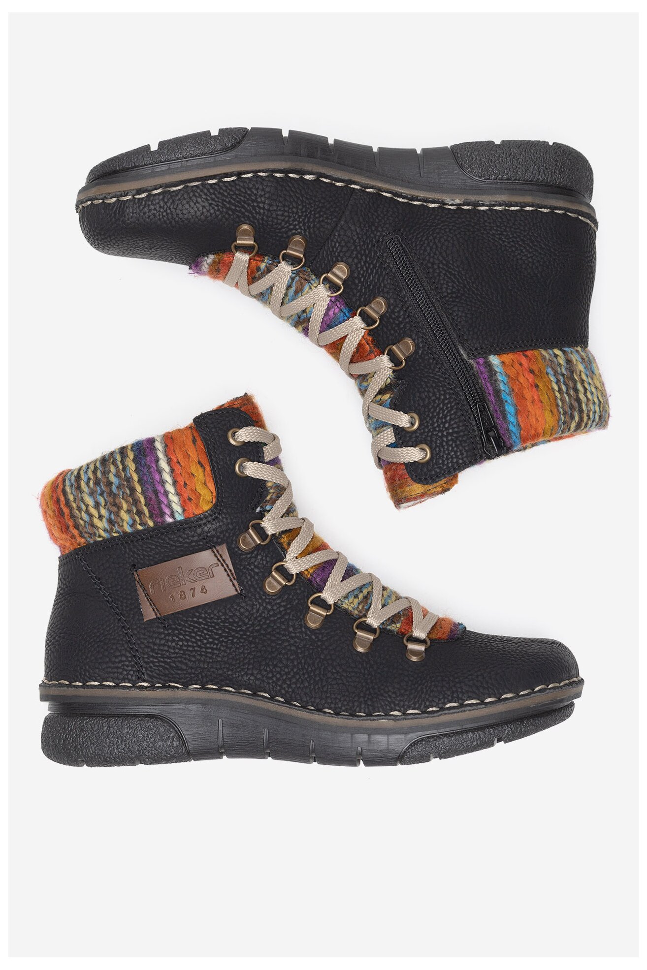 Боти Rieker 73343-00 ЧЕРЕН