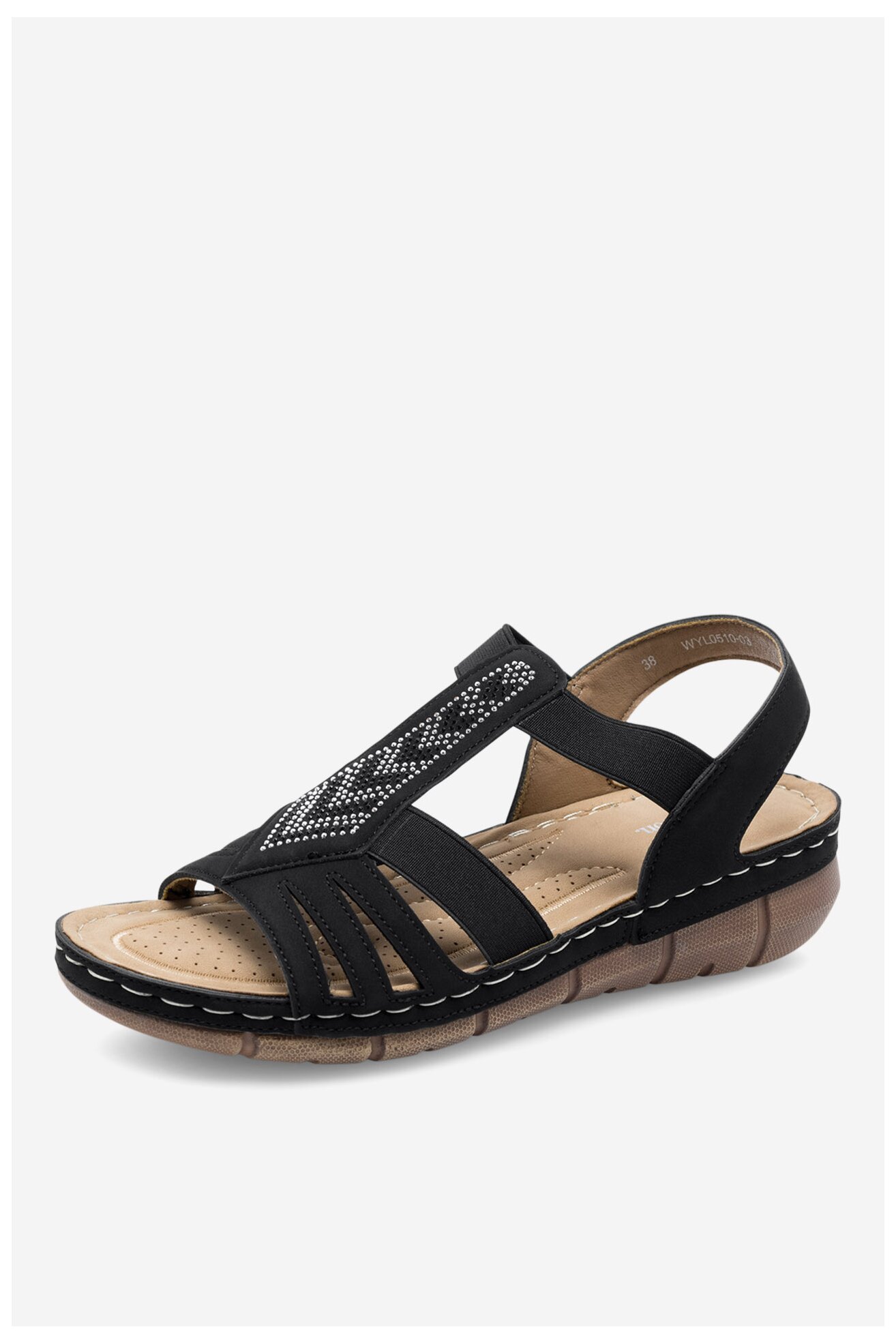 Sandale Clara Barson WYL0510-03 NEGRU