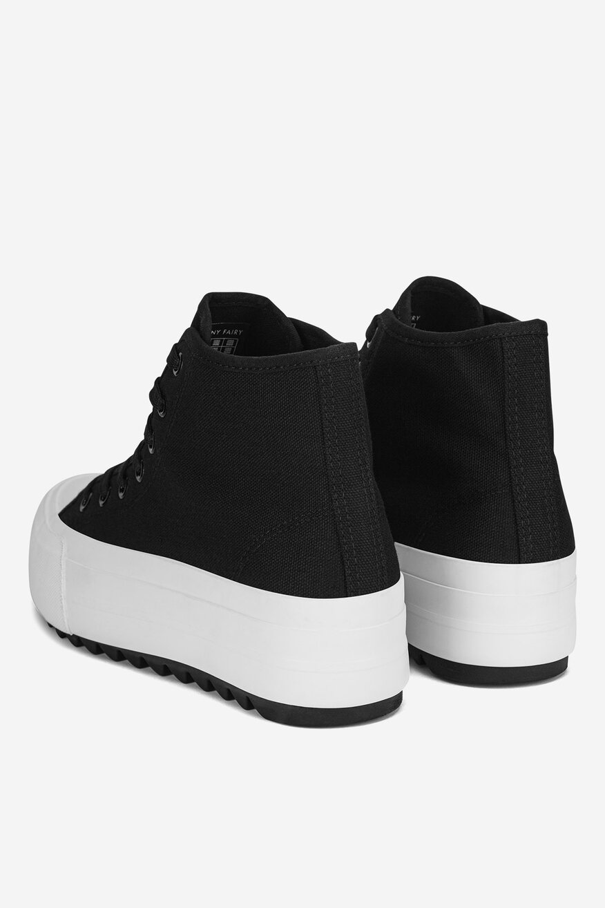 
                Pantofi pânză Jenny Fairy NEGRU - 5905588891857