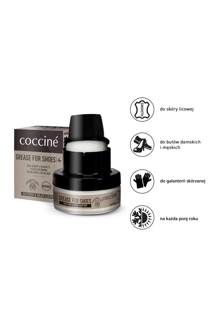 Coccine - Wosk do butów bezbarwny - 5900949525709