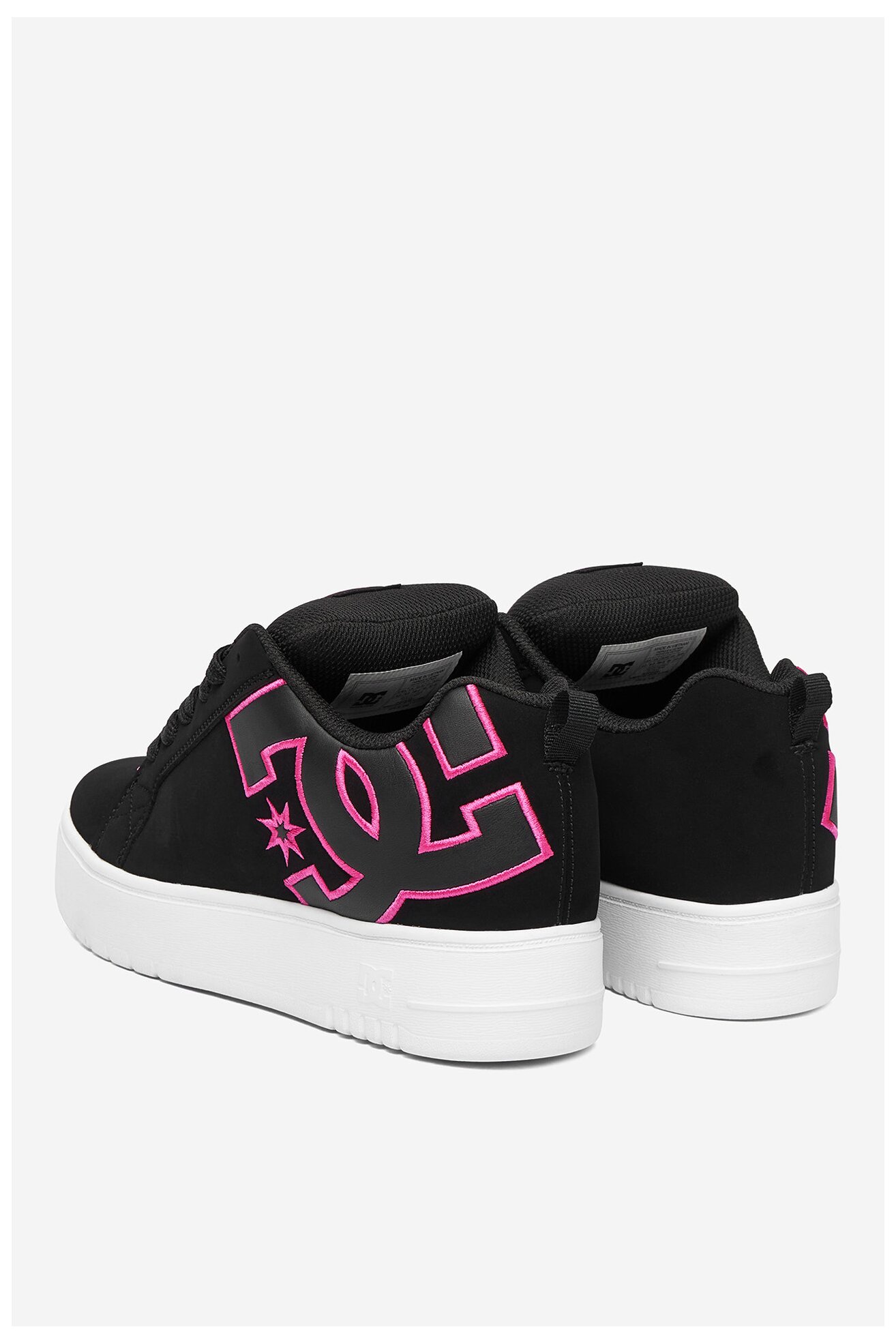 Кросівки спортивні DC Shoes EO-COURT GRAFFIK PLATFORM DC02422001 ЧОРНИЙ