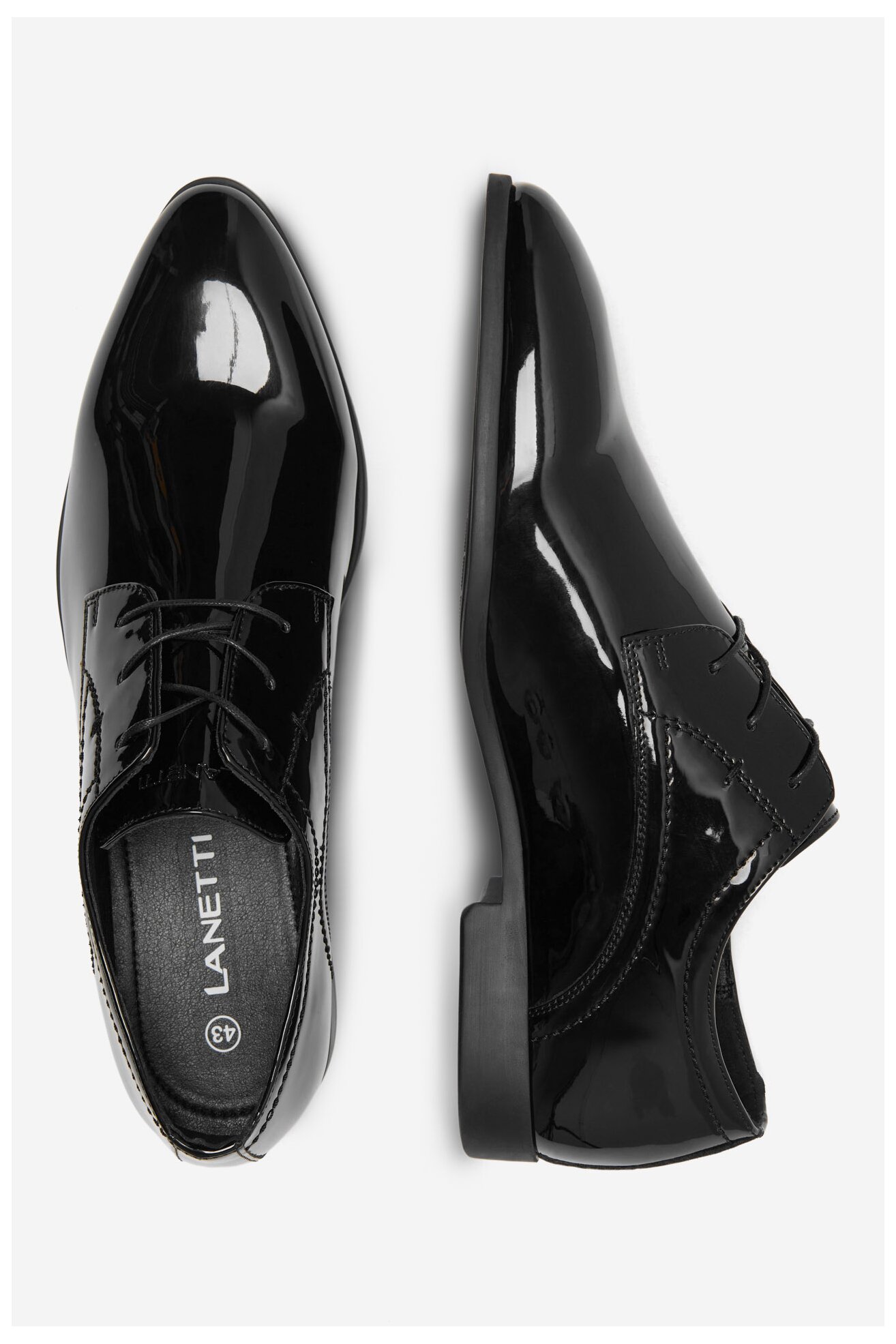 Cipele Lanetti JOHNY-37S MI08 CRNA