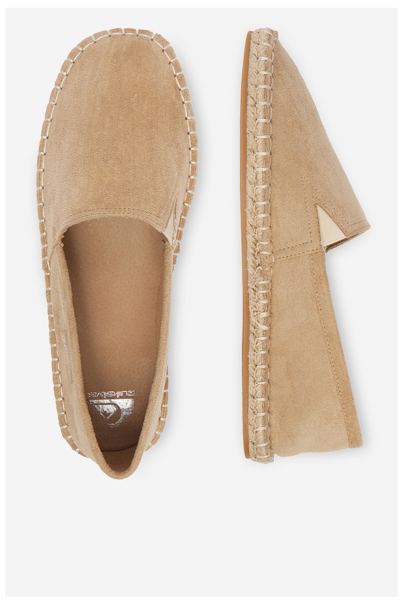 Espadryle QUIKSILVER EOHP-BARREL-01 Beżowy