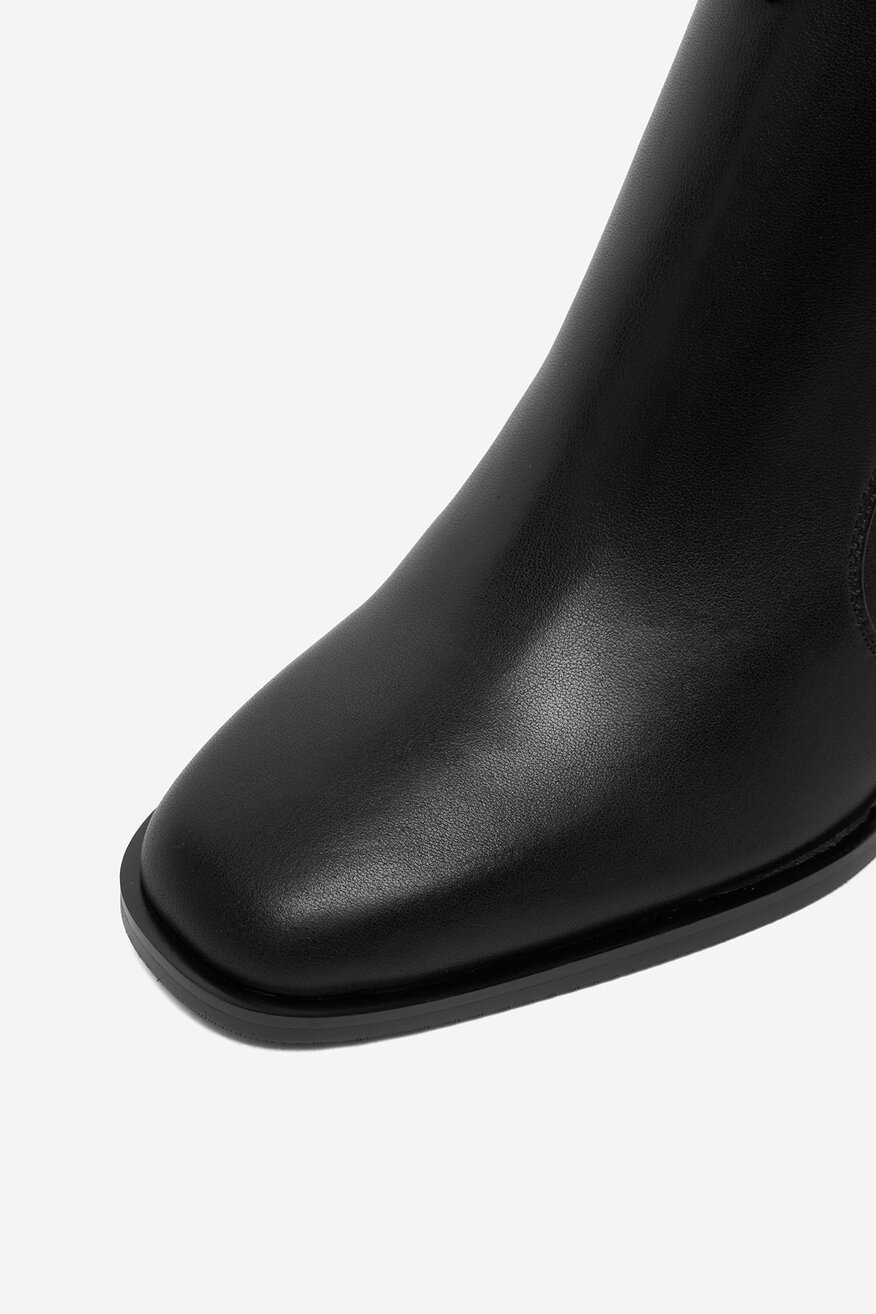 Badura - Botki skórzane - 5906751419588