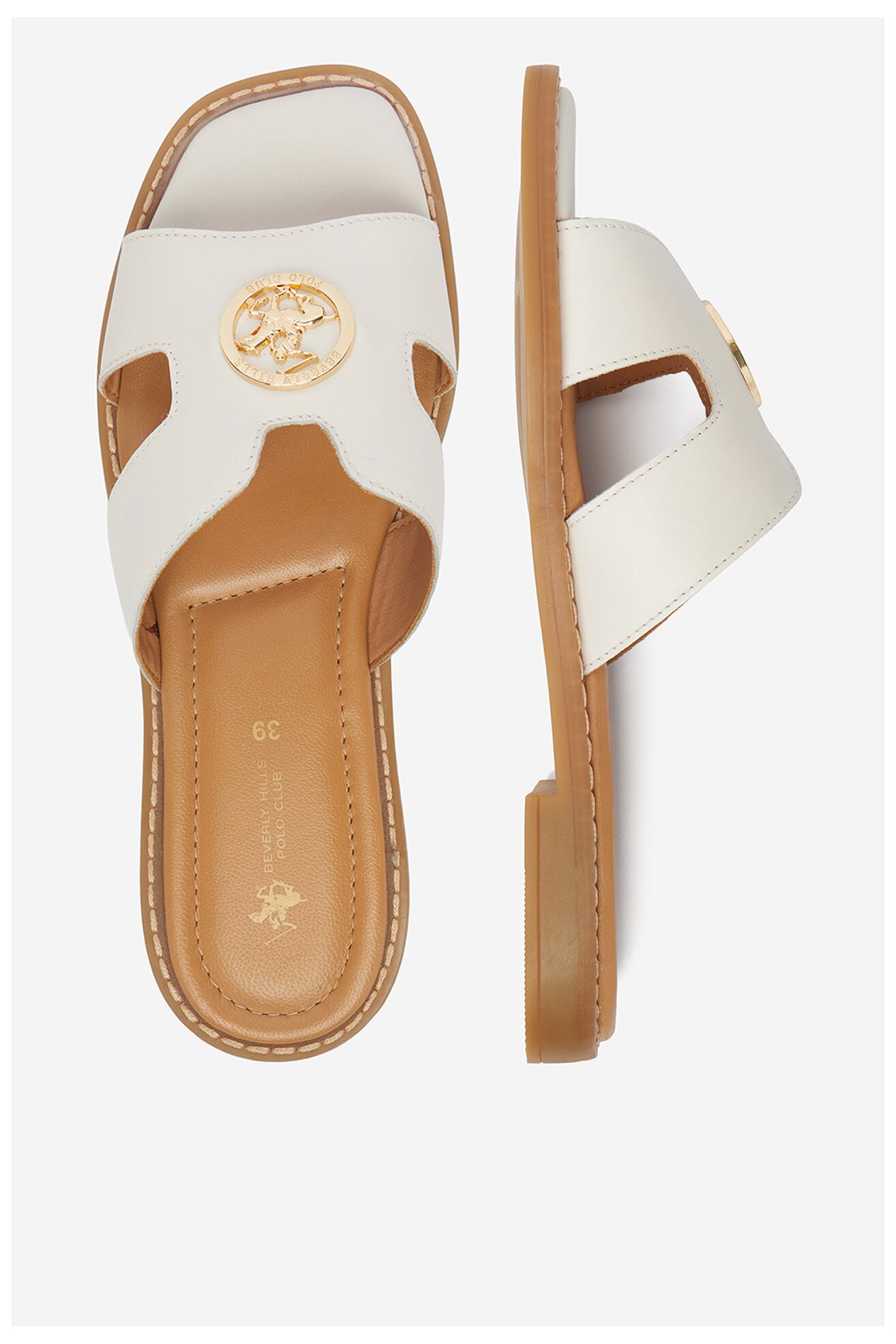 Шльопанець Beverly Hills Polo Club EO-WI16-ALYSHA-02 БІЛИЙ