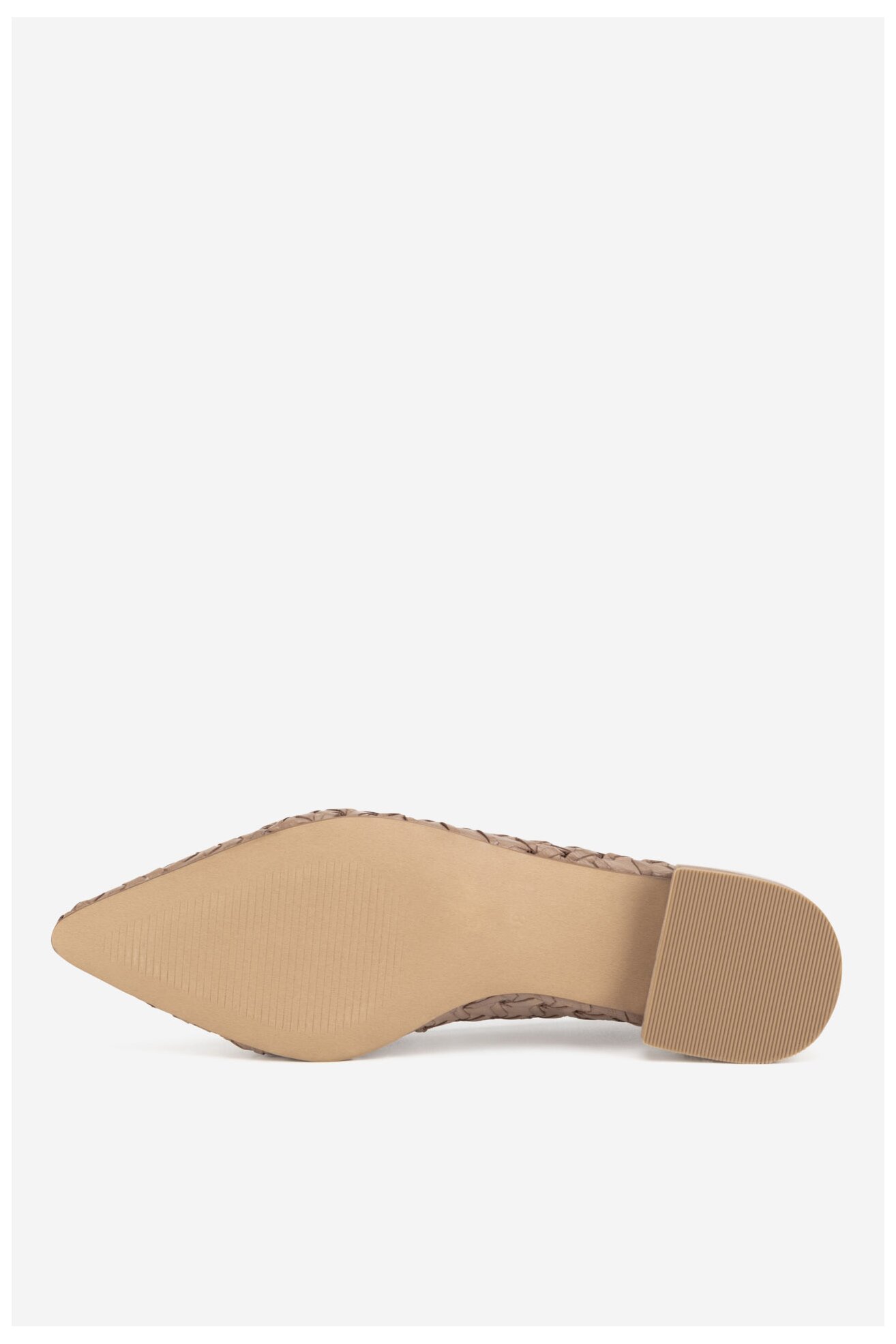 Baleriny Sergio Bardi WI40-F1101-01SB Beżowy ciemny