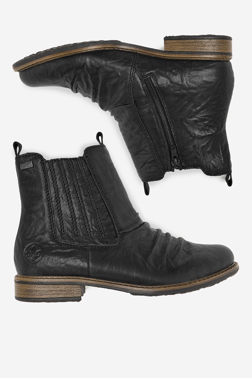 Ghete Rieker NEGRU - 2230083229236