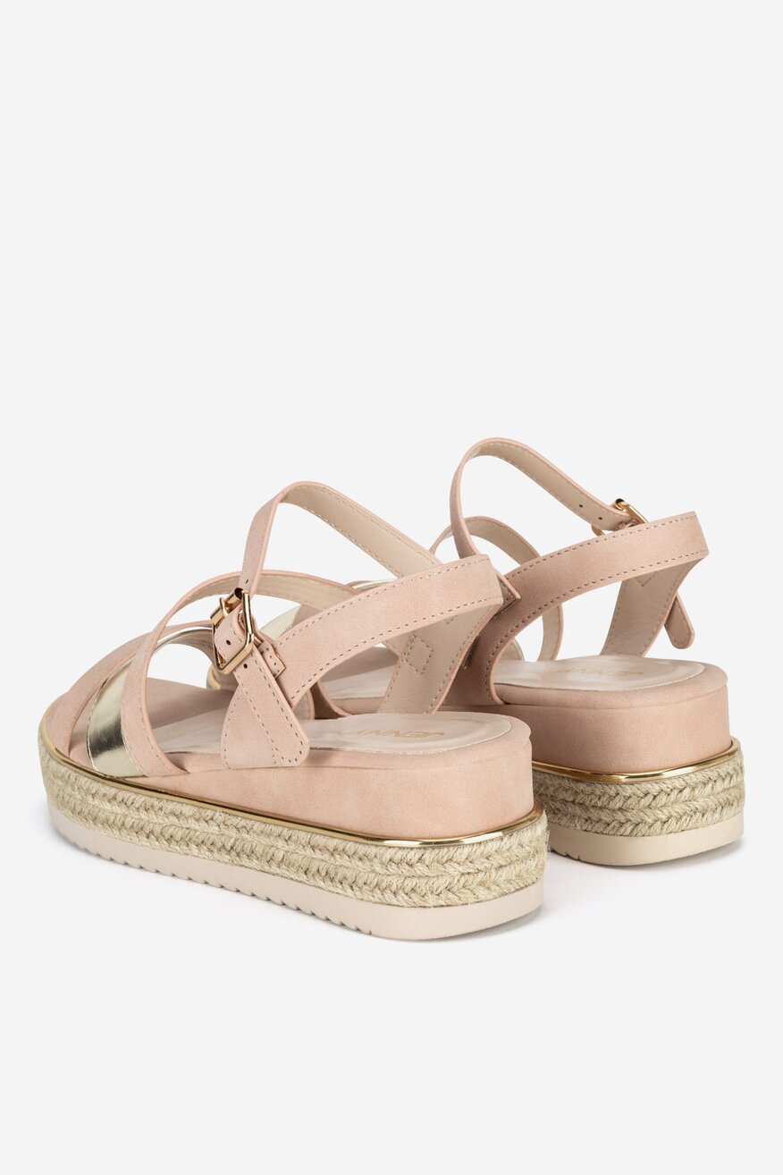 Espadrile Jenny ROZ DESCHIS - 5904862476216