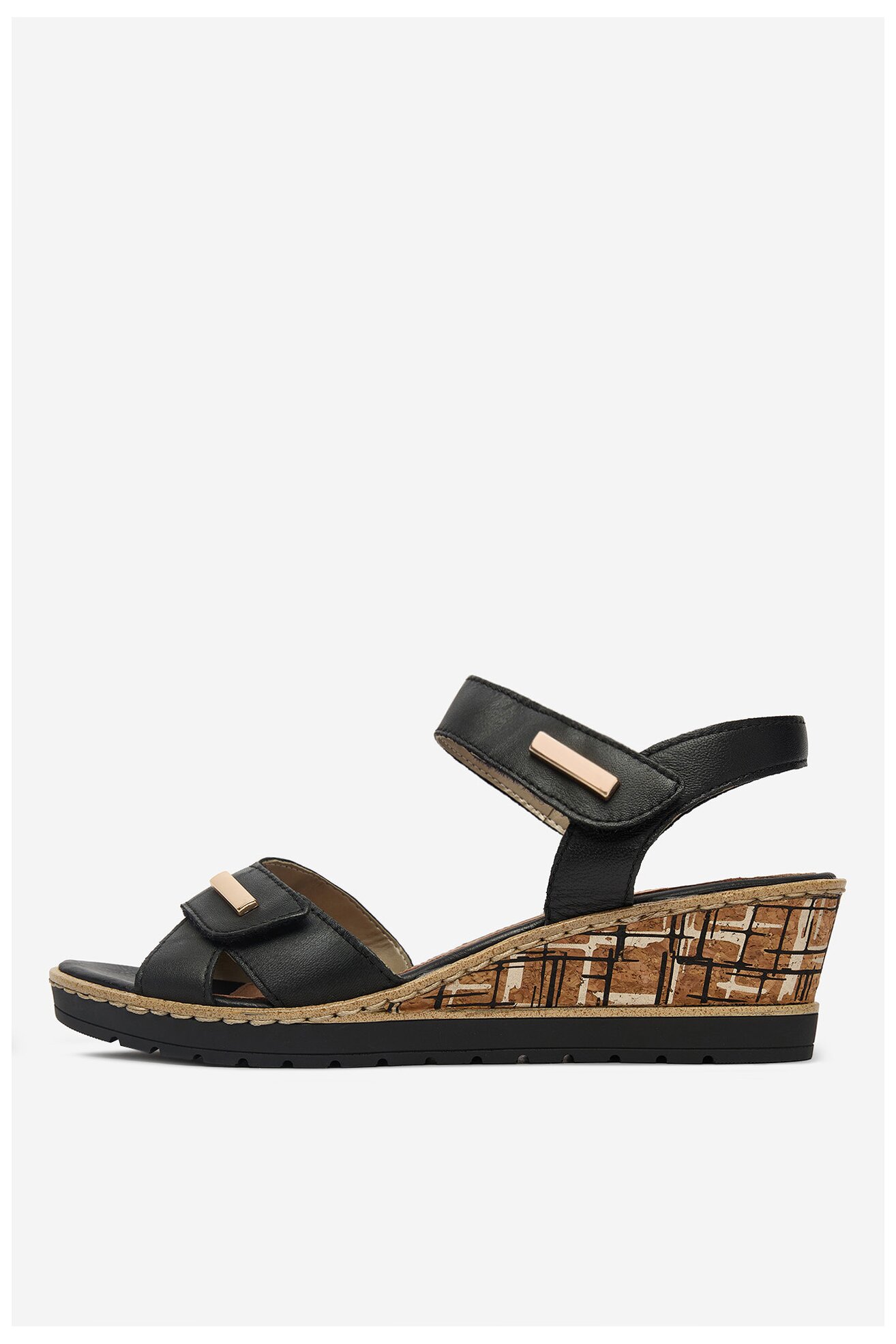 Sandały Remonte CEO-R6266-00 Czarny