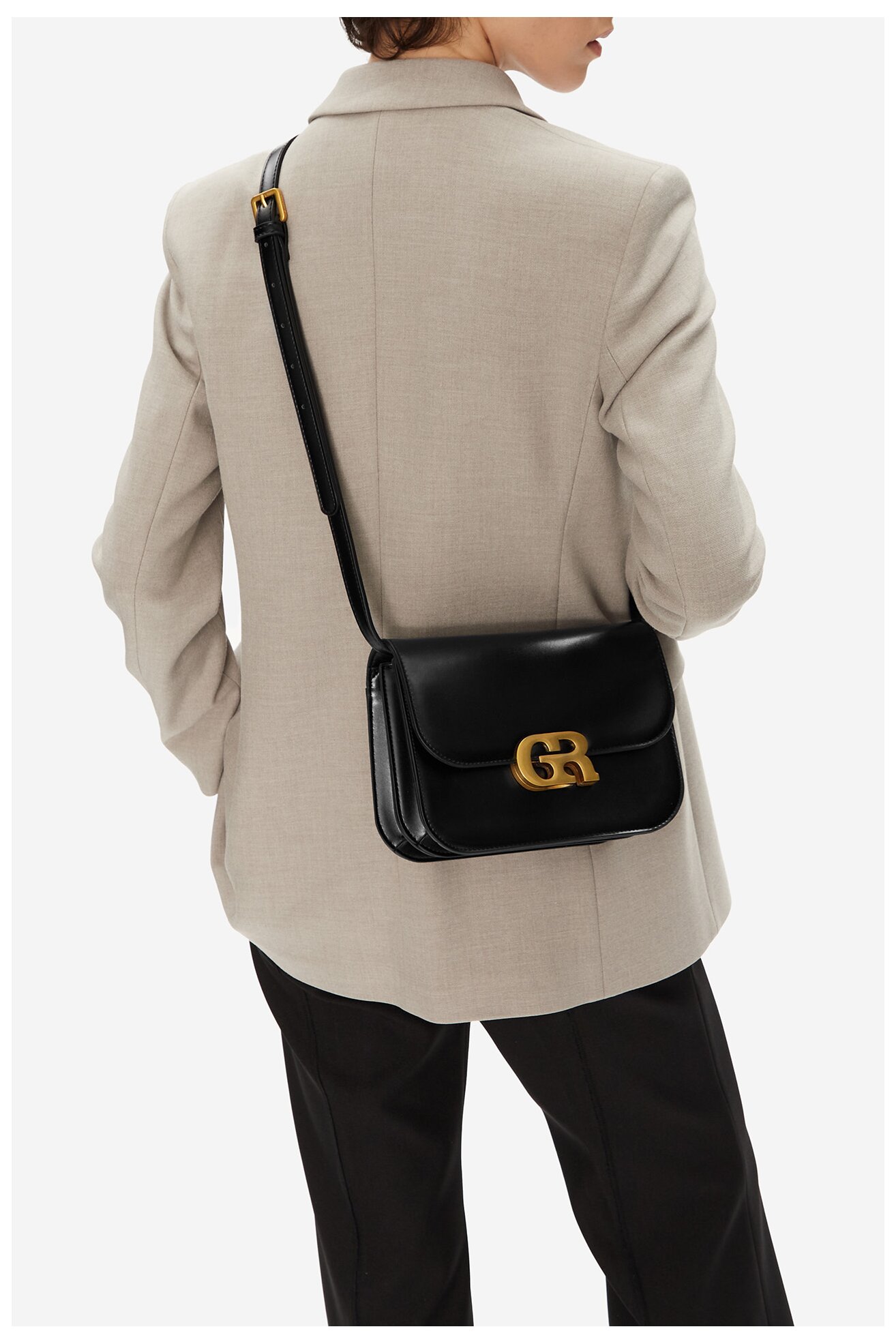 Geantă de mână Gino Rossi CEO-LINA-KQ44 NEGRU