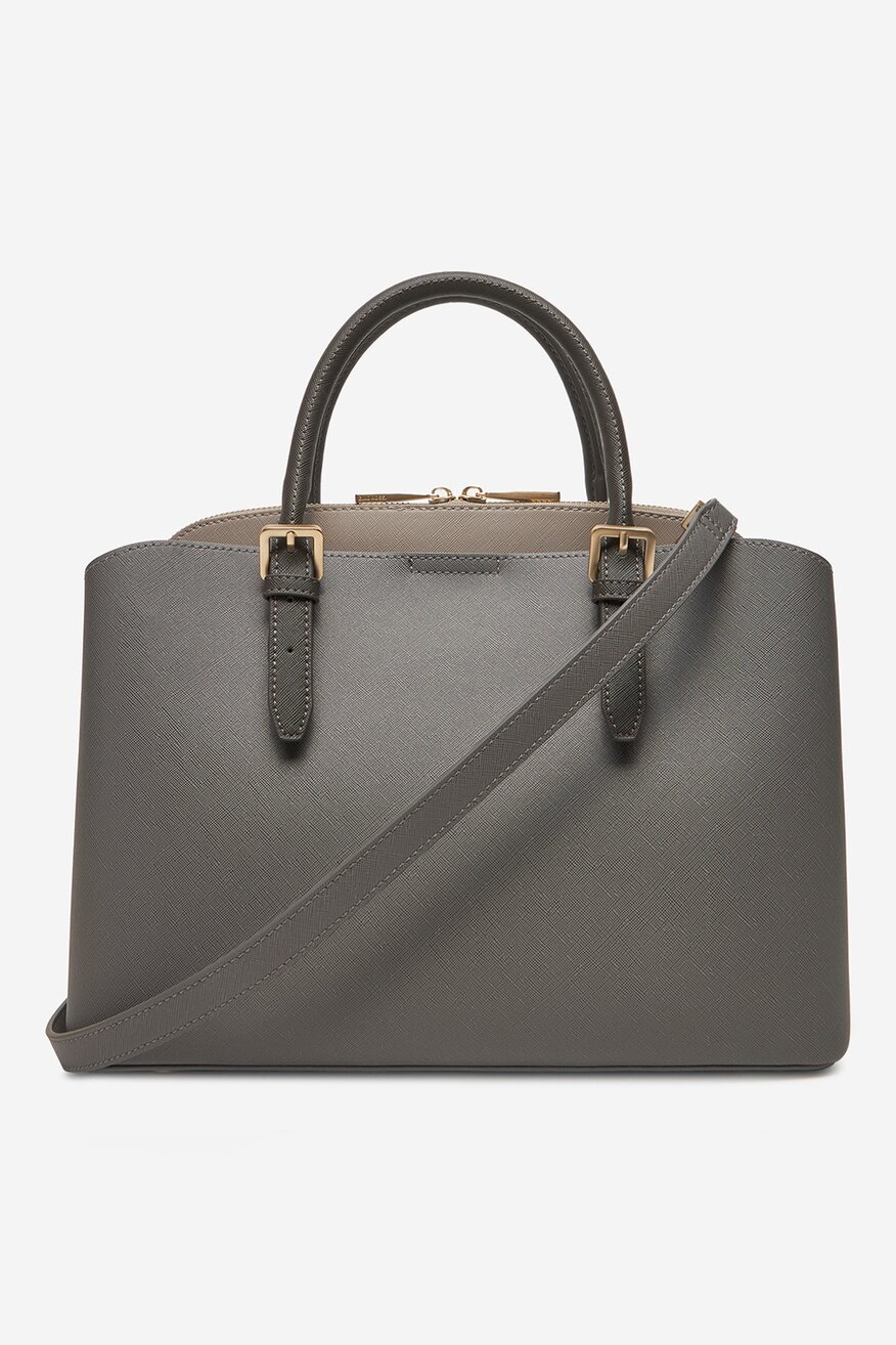 Kézitáska Gino Rossi SÖTÉTSZÜRKE - 5904862927237